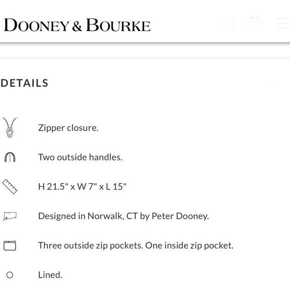 Dooney & Bourke Suitcase EUC - Picture 2 of 13